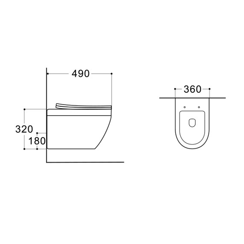 Set AQUATEK ЛЕЯ (рама AQUATEK Standard INS-0000012 с звукоиз.прокладкой+крепеж KKI-0000002+кнопкаKDI-0000012+унитаз ЛЕЯ AQ1199-00 с крышкой-сиденьем soft-close)