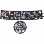 Диско-шар «Fantasy - Зайка» (в комплекте 6 картинок) 13*14 см, 5 реж, батарейки 4хАAА, USB, RGB (220V)