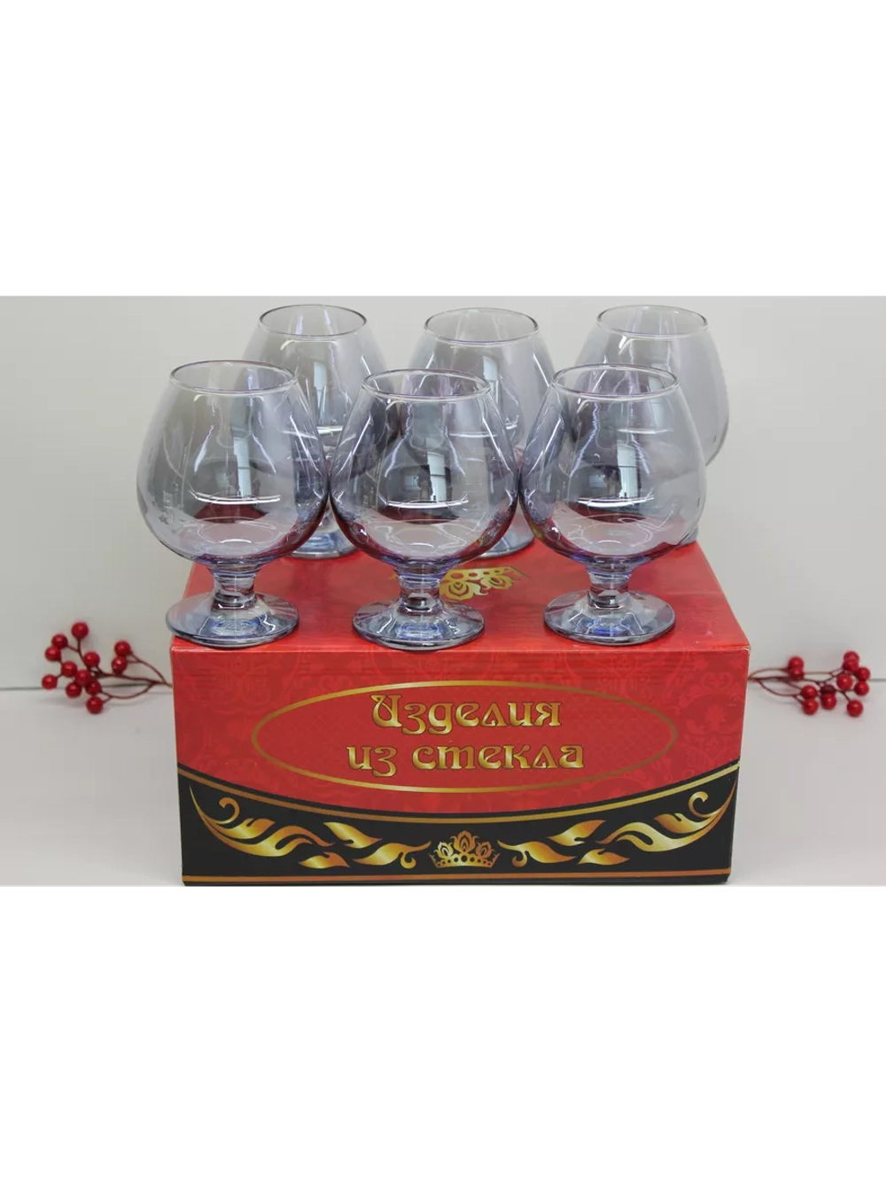 Бокалы для коньяка 6 шт 395 мл " Северное море"