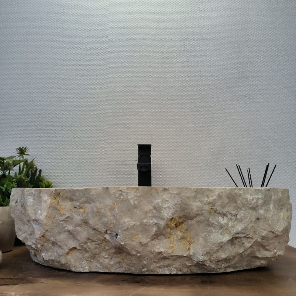 Раковина из мрамора Erozy Cream EM-62655 61*41*15 122