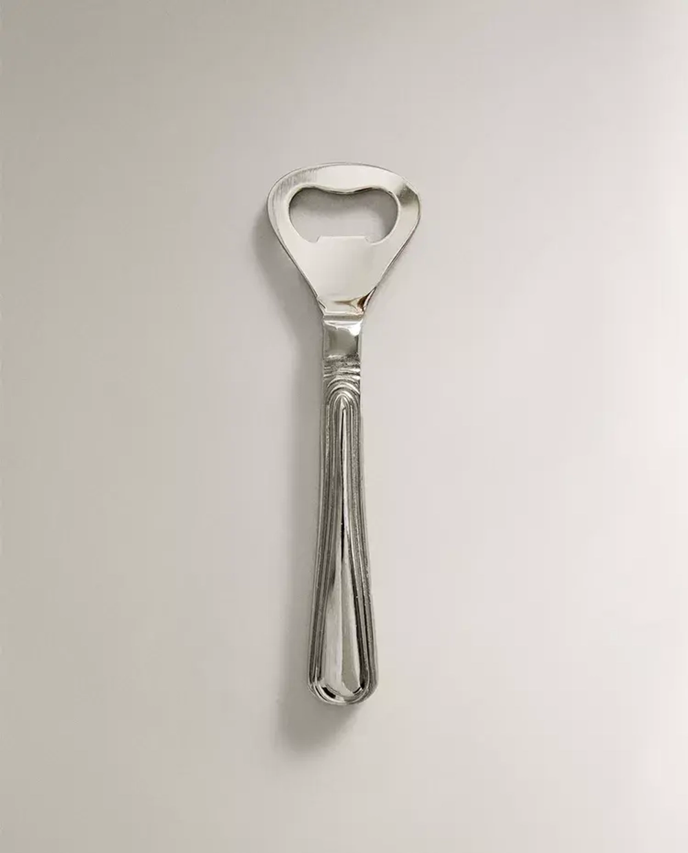 ZARA HOME СТАЛЬНАЯ ОТКРЫВАЛКА ДЛЯ БУТЫЛОК, СТАЛЬНОЙ СЕРЫЙ