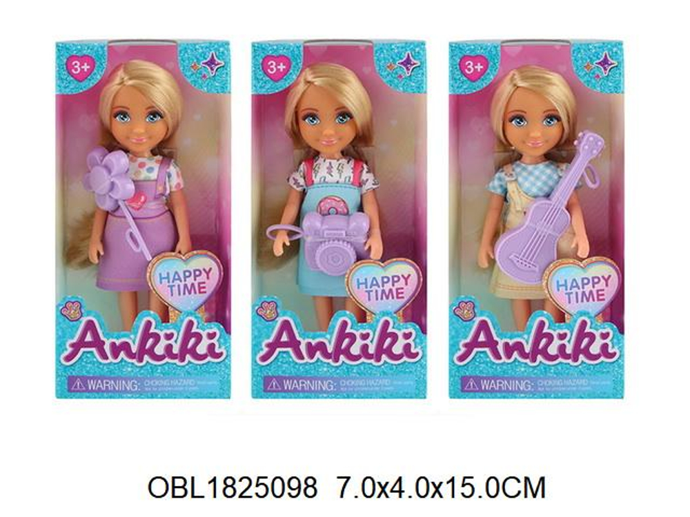 Кукла тип модница с аксесс. коробка 606061