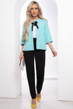 Жакет "Кэнди" (бирюза) Б8279 LT Collection