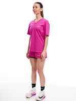 ФУТБОЛКА ЖЕНСКАЯ COTTON TEE V-NECK-SUPER PREMIUM | PURPLE