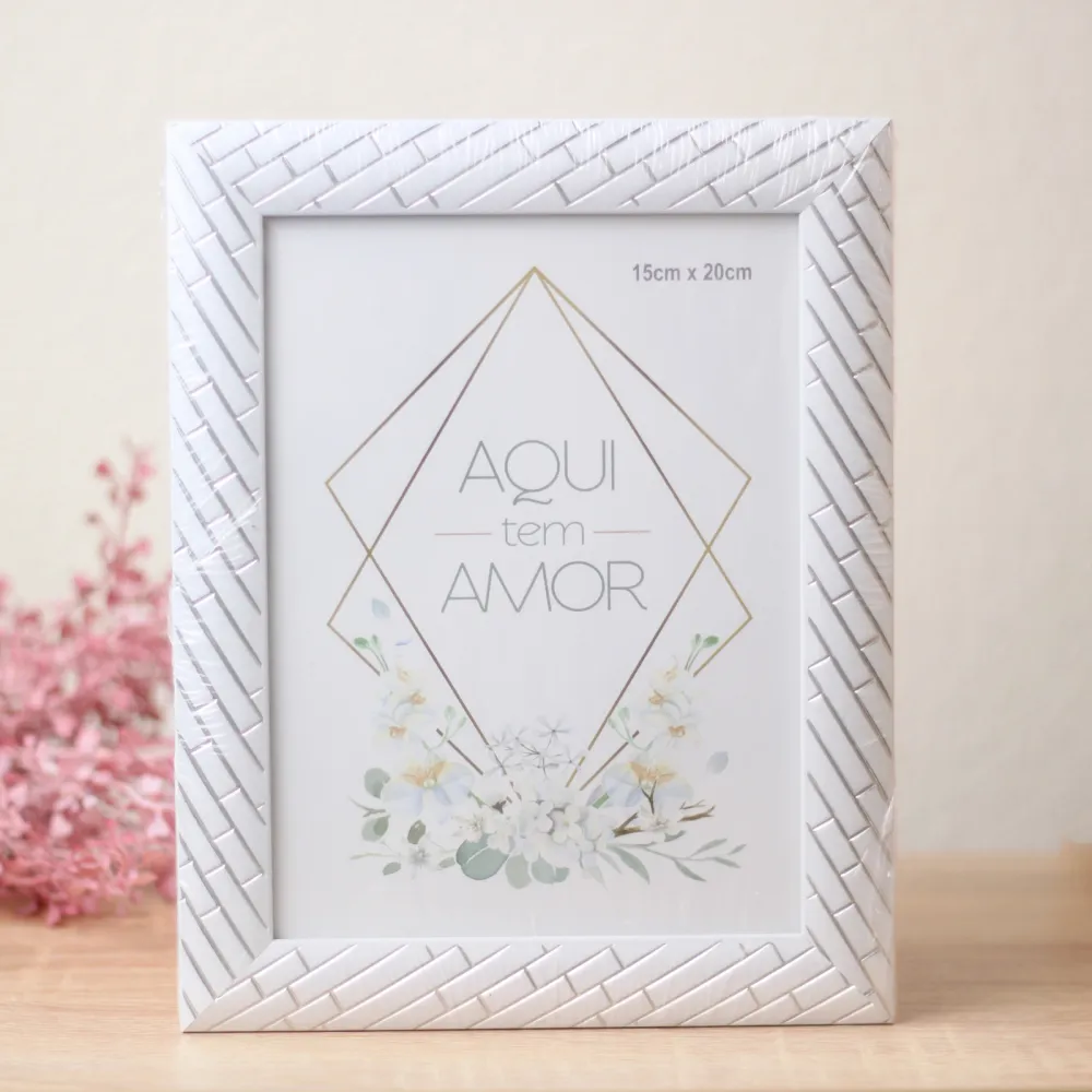 Фоторамка 15*20см «Флоренция» серый, пластик