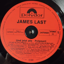 Винтажная виниловая пластинка LP James Last Und Jetzt Alle (Germany 1978) Rucki Zucki