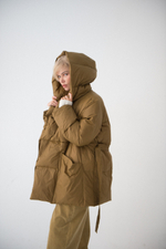 Пуховик с капюшоном YARMIN