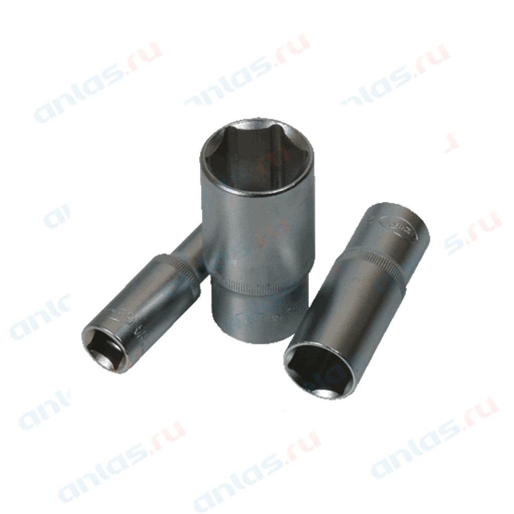Головка глубокая 1/2" 13 мм 6 гр.