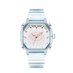 Dickies SS23 Dix Wrist Watch Quartz Movement Plastic Strap White Dial Women"s Watch