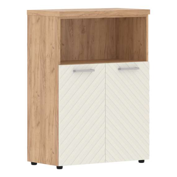 Шкаф с глухими малыми дверьми и топом TLMC 85.3  854х452х1203 TORR LUX