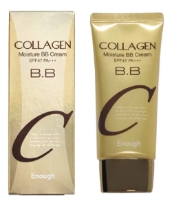 Enough Крем с коллагеном увлажняющий - Collagen moisture BB cream SPF47 PA+++, 50г