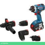 Дрель-шуруповерт Bosch GSR 18V-110 C Professional с 2-мя АКБ, кейс (06019G010C)