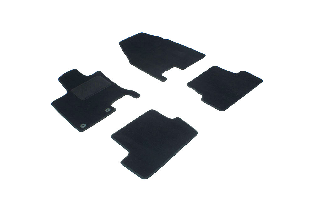 Ворсовые коврики LUX для Nissan Qashqai 2007-2014, Seintex.82766
