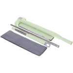 Швабра Green с двумя насадками из микрофибры отжимная 42*12*120