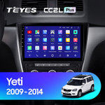 Teyes CC2L Plus 10.2" для Skoda Yeti 2009-2014