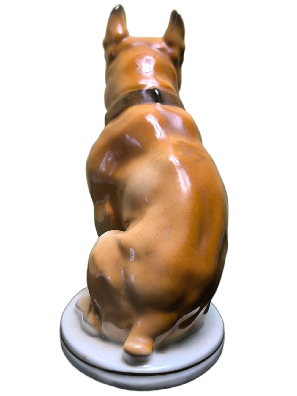 Фарфоровая статуэтка "Боксер", (ЛФЗ), СССР, 1960-1969 гг.
