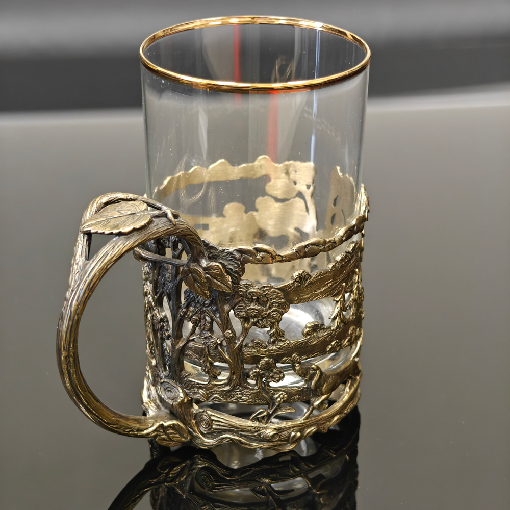 Чайный набор "Охотник" с ложечкой