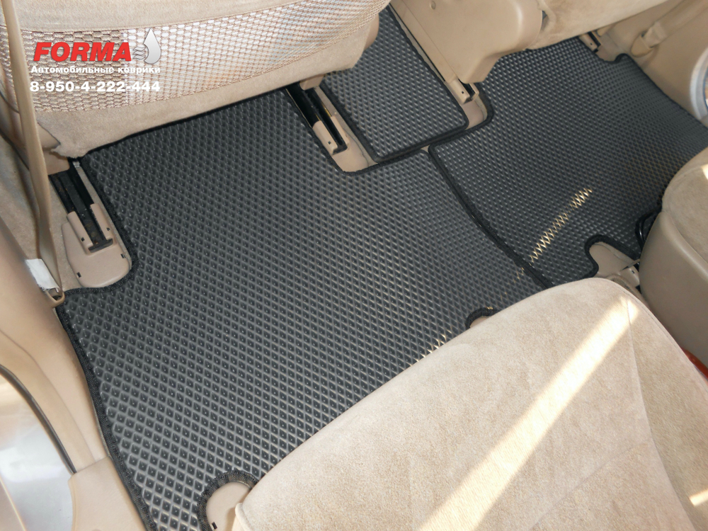 Honda Odyssey 2 поколение (1999-2003) 3 ряда. 2 ряд с раздельными креслами