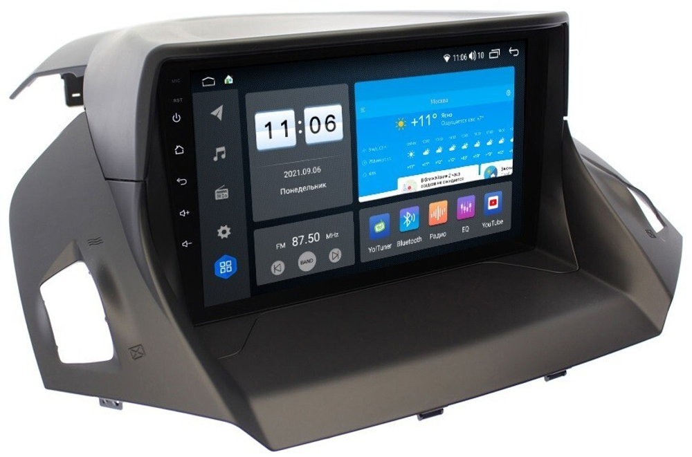 Магнитола для Ford Kuga 2011-2019 (рамка без зазоров) - Vomi ZX304R9-7862 Android 10, ТОП процессор, SIM-слот