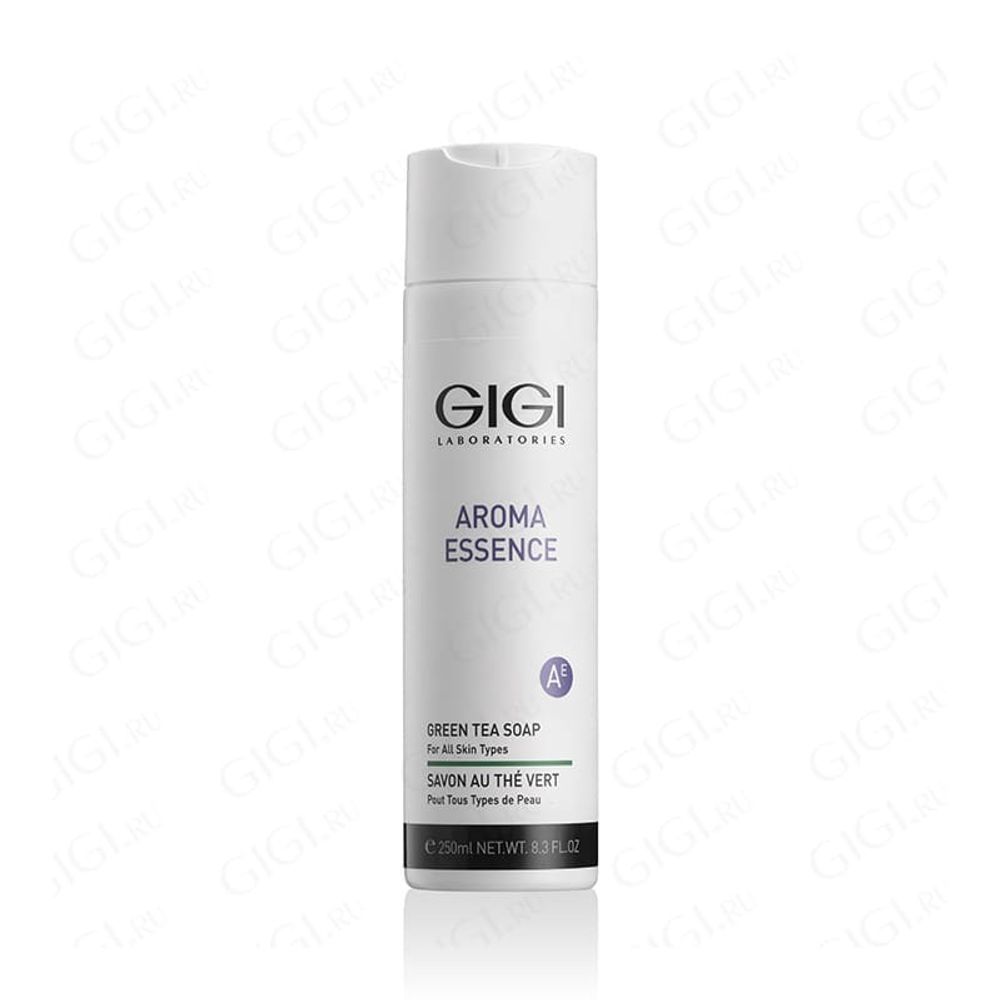 GI-GI Mыло жидкое Зеленый чай GIGI Aroma Essence Green Tea Soap, 250 мл