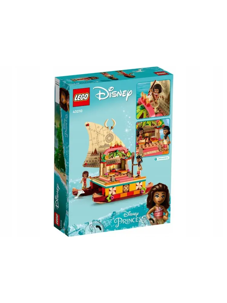 Конструктор Disney Princess 43210 Путеводная лодка Моаны