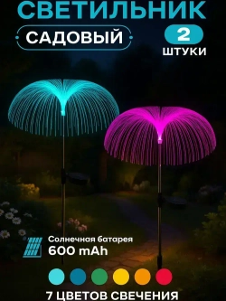 Светильник садовый уличный на солнечной батарее