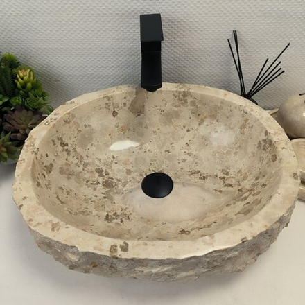 Раковина из мрамора Erozy Cream EM-62667 51*41*15 122