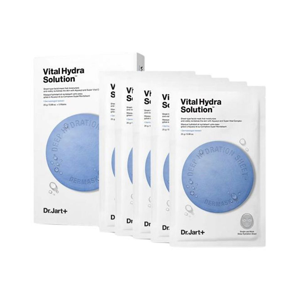 Глубокоувлажняющая листовая маска Dr. Jart+ Vital Hydra Solution 1 шт