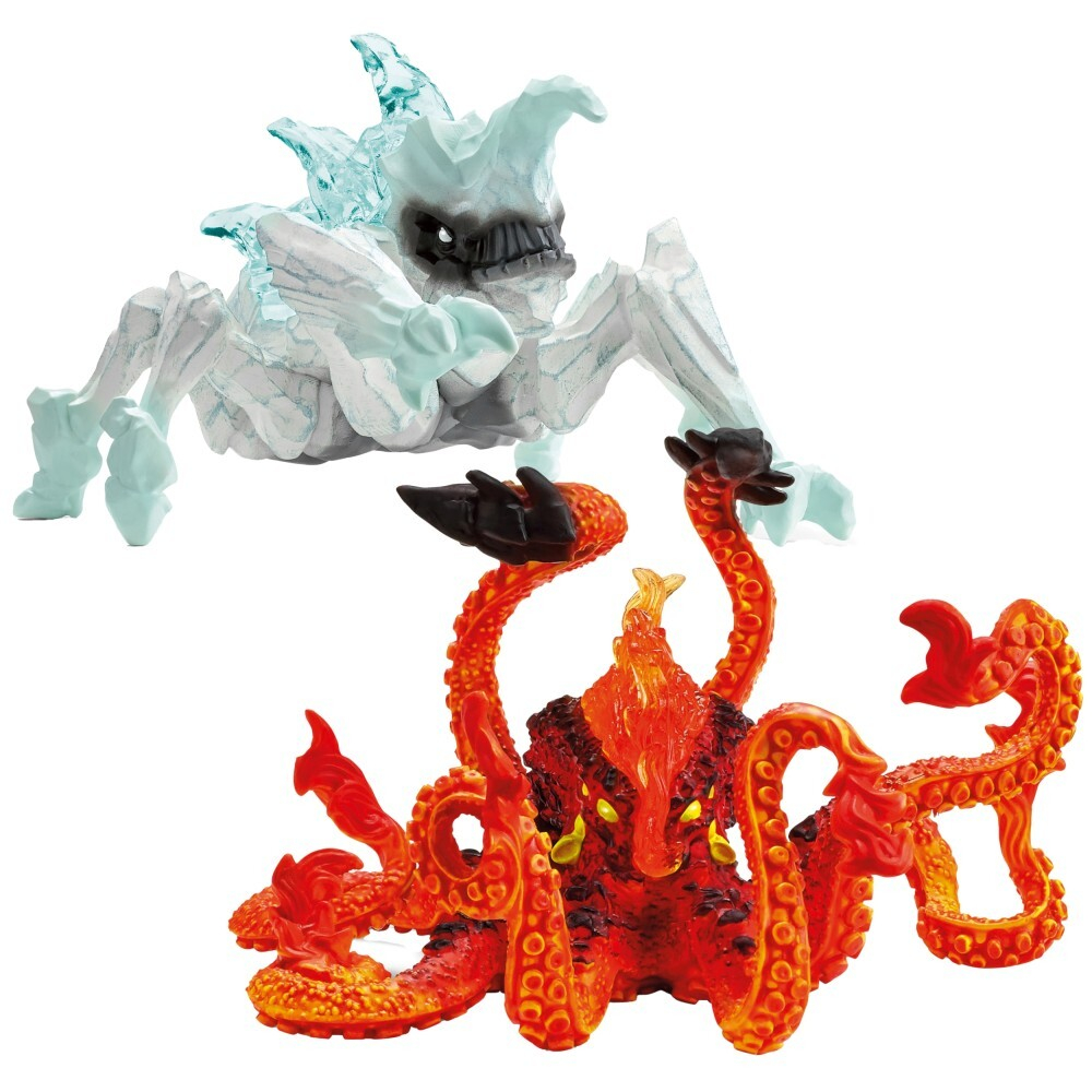 Schleich Eldrador Creatures - Ice Worm vs Fire Kraken 70826 / артикул   70826  / GTIN 4059433707228