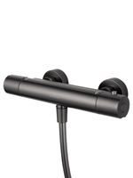 Смеситель для душа с термостатом WONZON & WOGHAND INN 6, Темный графит (WW-B2029-A-BGG)