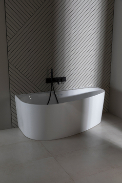 Акриловая ванна Allen Brau Priority 5 В 160x78 2.31005.21B белый матовый