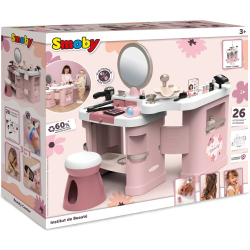 Smoby - BEAUTY маленький центр стилиста + 26 аксессуаров Парикмахер и косметолог 320256