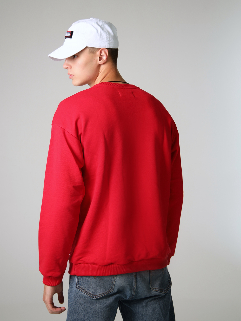 свитшот провинция красный