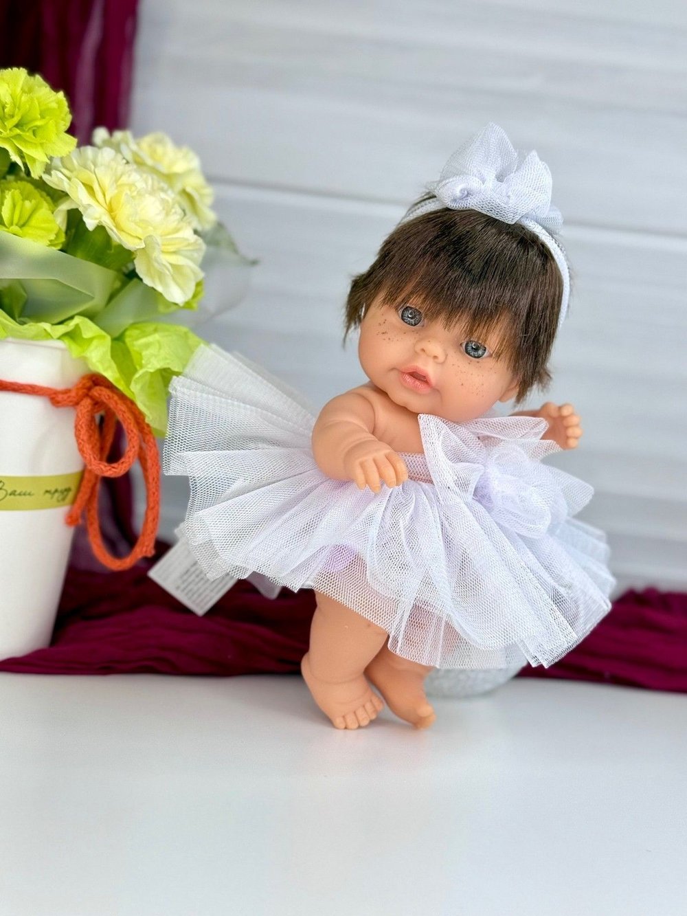 Пупс BERJUAN виниловый 20см Baby (190A4)