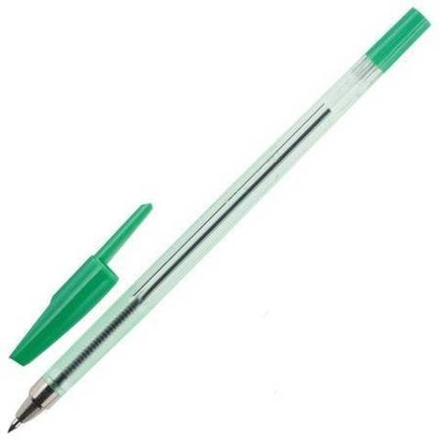 Ручка шарик. BEIFA 927 0,5 мм с метал. наконечником зелен.