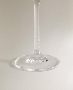 Zara Home бокал из стекла, цвет прозрачный, 25 см · 9252/410