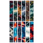 Закладки для книг МАГНИТНЫЕ, "BOYS", комплект 12 штук, 60x20 мм, FUNSTER (ФАНСТЕР), 116656