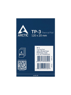 Thermal pad  120x20mm, 1.0mm - 4 Pack TP-3 ACTPD00056A