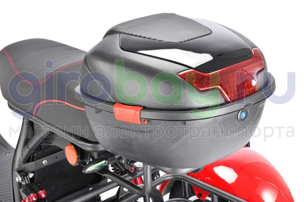 Электроскутер CityCoco WHITE SIBERIA PRO TRIKE 3000W (Красный) фото 14 фото №19