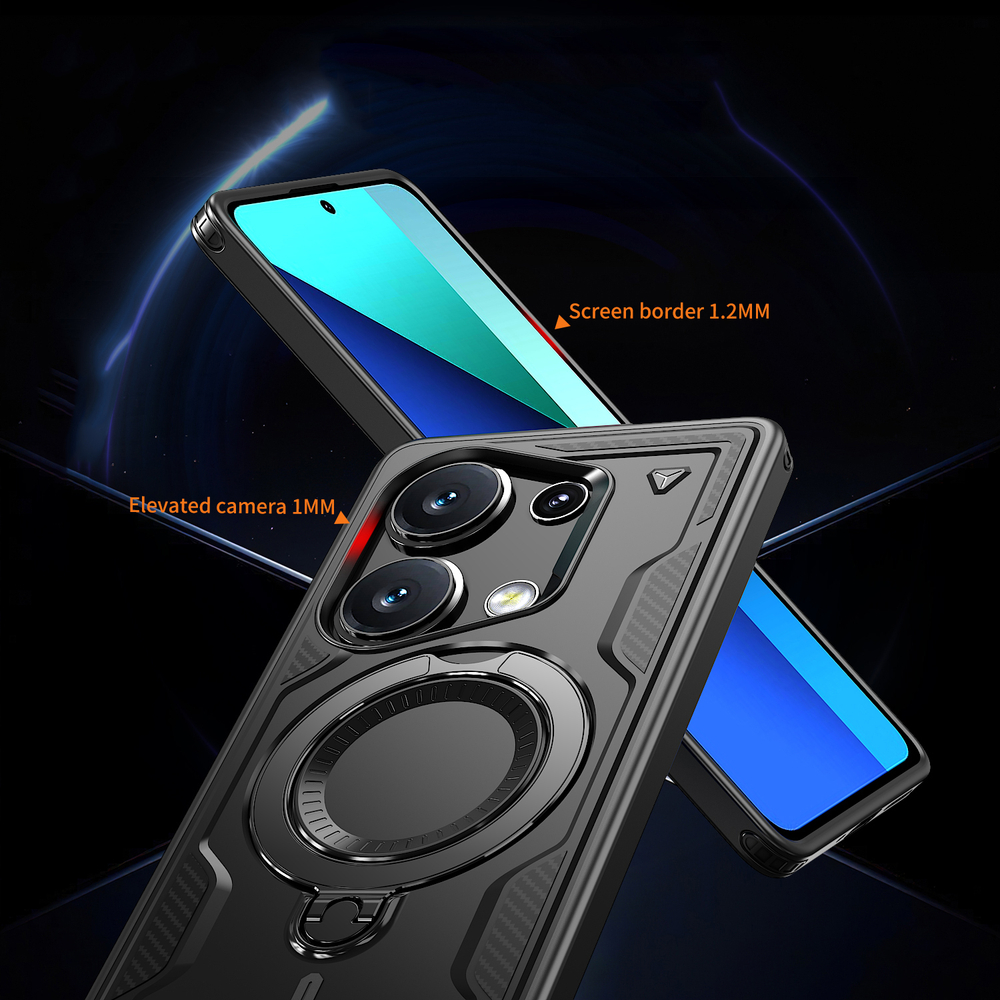 Чехол Magneto Case с кольцом для Xiaomi Redmi Note 13 Pro 4G