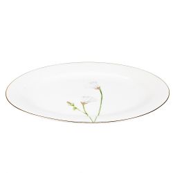 Блюдо "Sensuelle" 24,7х18х2см (фарфор) (min6) (транспортная упаковка)