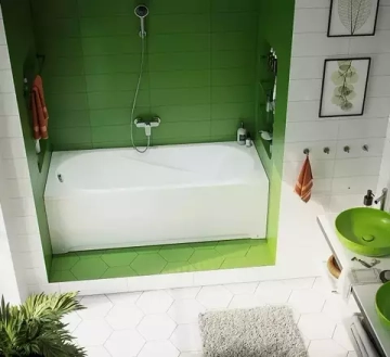 Фронтальная панель Aquatek Лугано/Либерти Lifestyle 150 см для ванны, белый, EKR-F0000088