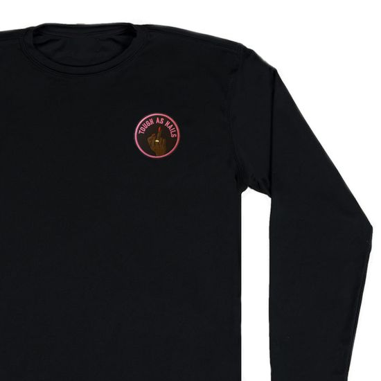 Нашивка на рюкзак и на одежду. Tough as Nails