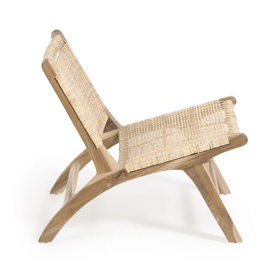 Кресло Beida из массива тика La Forma Испания 