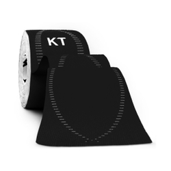 Кинезиотейп KT Tape PRO, Синтетическая основа, рулон 5 м х 5 см, цвет Черный