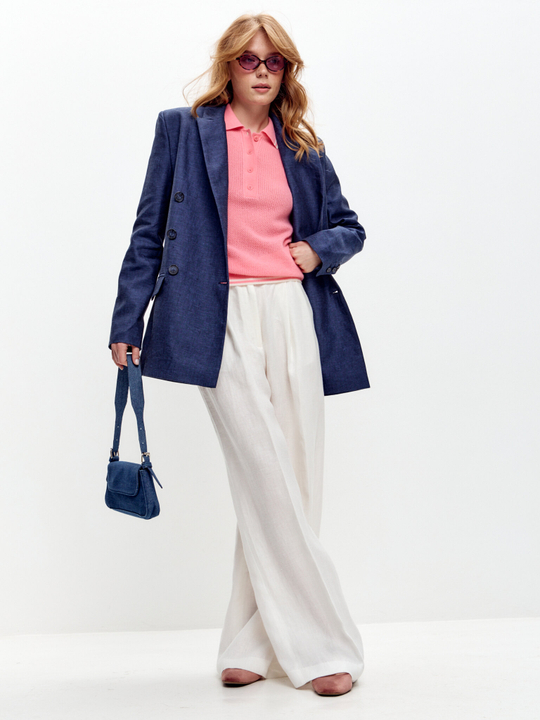 Льняные брюки