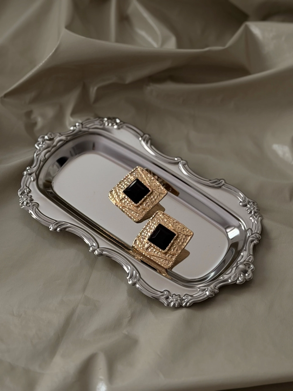 Серьги Quadra, Золотые