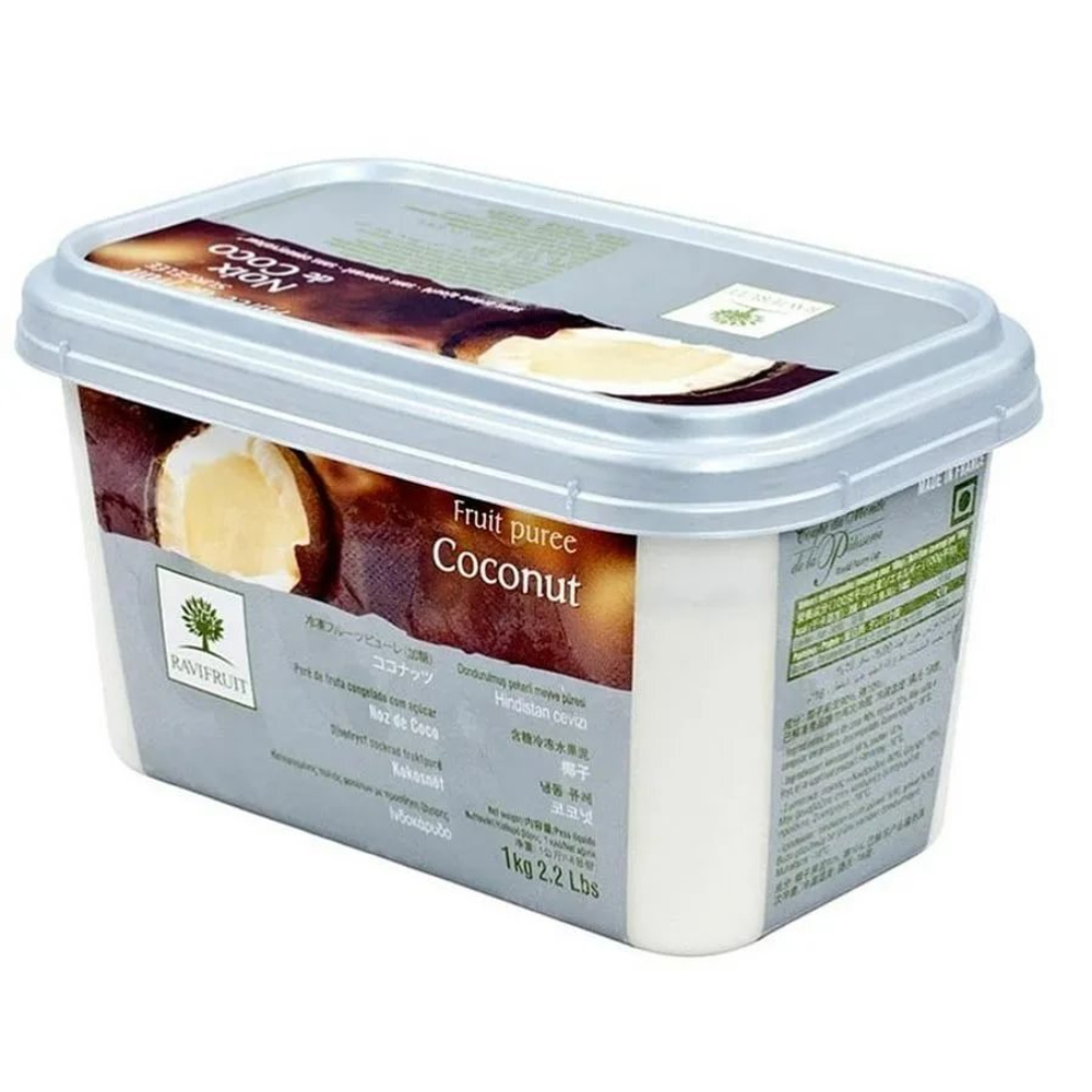 ПЮРЕ RAVIFRUIT из кокосов с/м 10% сахара Франция, 1 кг