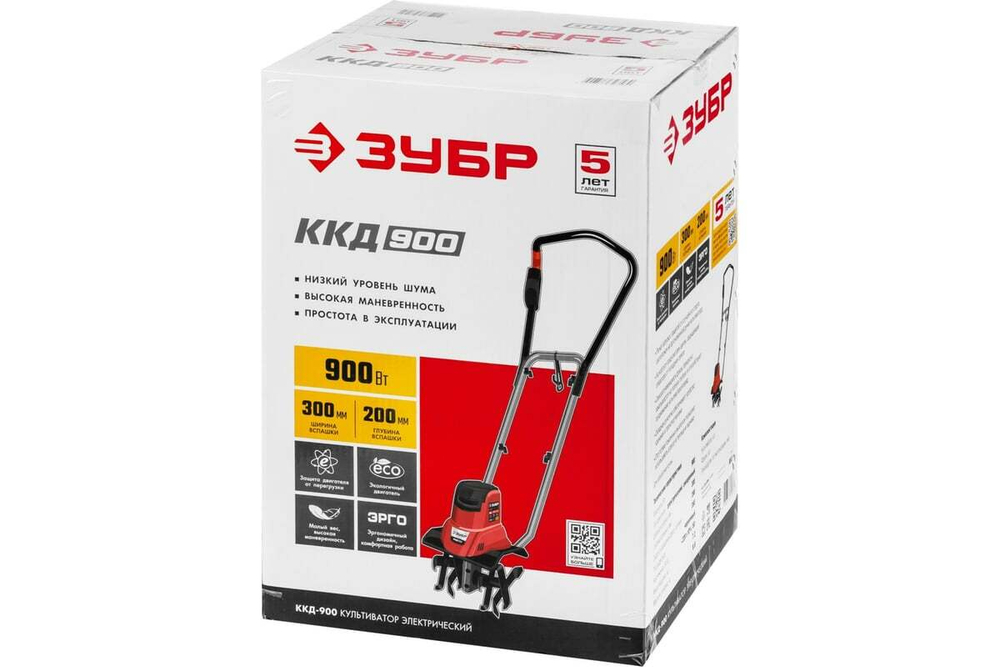 Электрический культиватор ЗУБР ККД-900