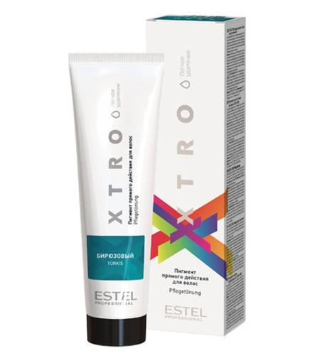 ESTEL Пигмент прямого действия для волос XTRO Бирюзовый, 100 мл